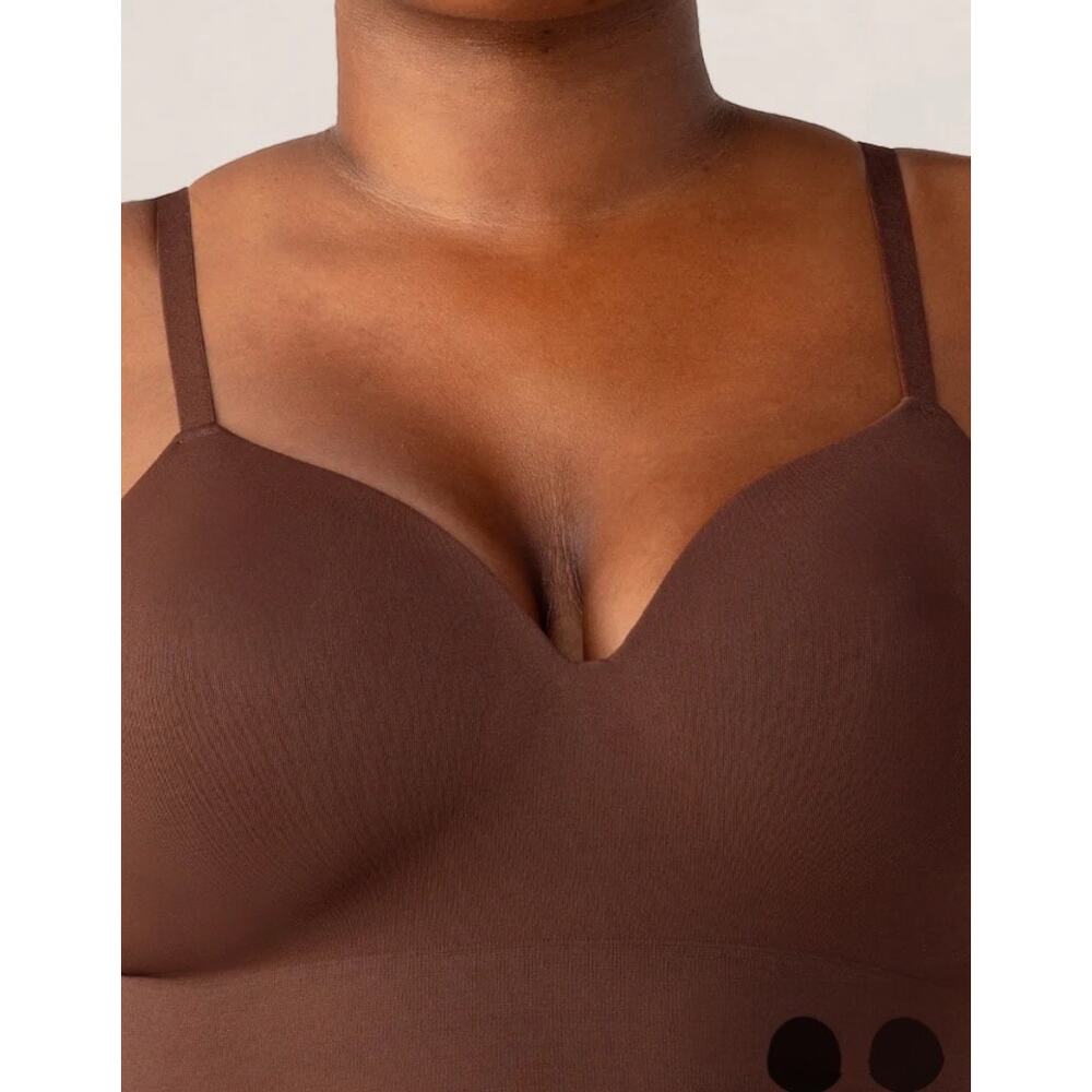 NWOT Shapermint Essentials Women's Size 4XL Brown Shaping Bra